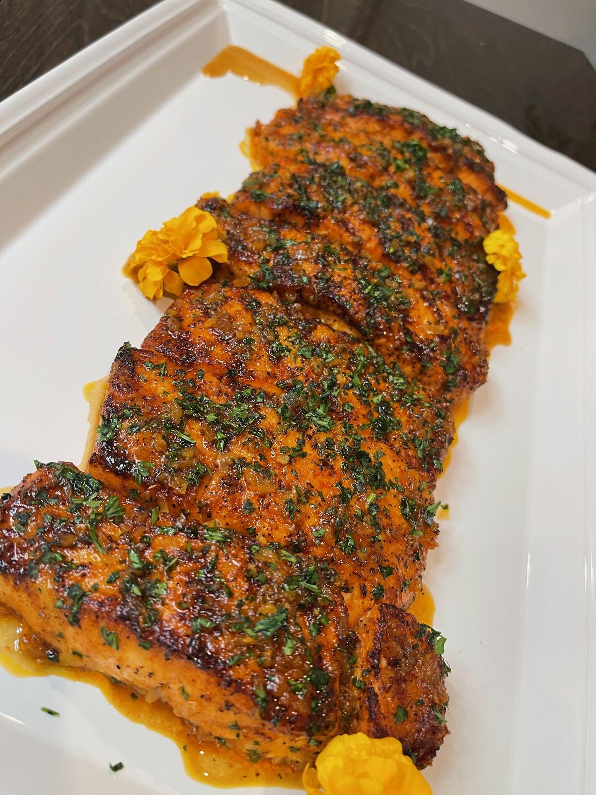 Honey Garlic Salmon